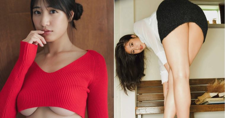 日本寫真界罕見的身高！174 cm 「前超市店員」辣曬「進擊的 G 乳」狂圈粉