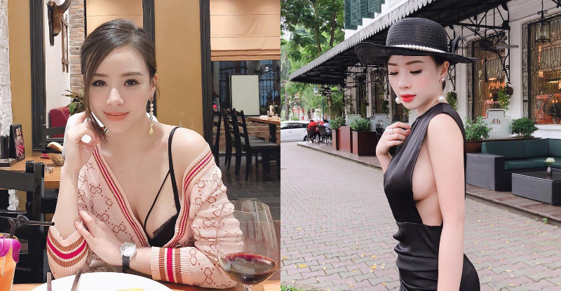 性感姐姐領口滑落半邊美乳掉出來　乾脆直接讓「渾圓側乳」出來透氣！