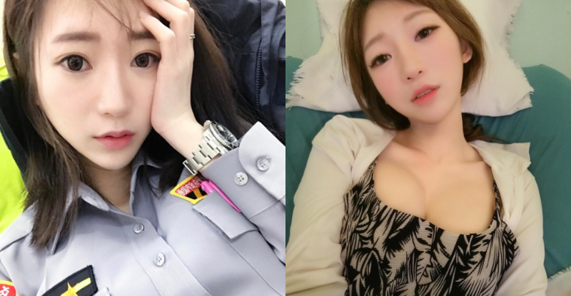 願意被她抓走！桃園「正妹女警」好甜美　制服底下隱藏火辣身材！