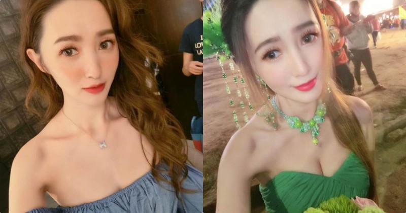 可愛甜心正妹「Ashley 小貓」，「低胸自拍」美乳畫面太火辣了！